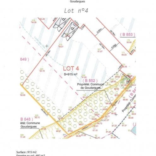  SOLIMMO : Terrain | GOUDARGUES (30630) | 0 m2 | 92 000 € 